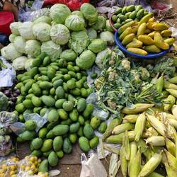 Cauliflower looks like the ones that have sat in the bottom of our fridge for a month or 3