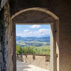 Prachtige panorama's op veel plekken van het kasteel