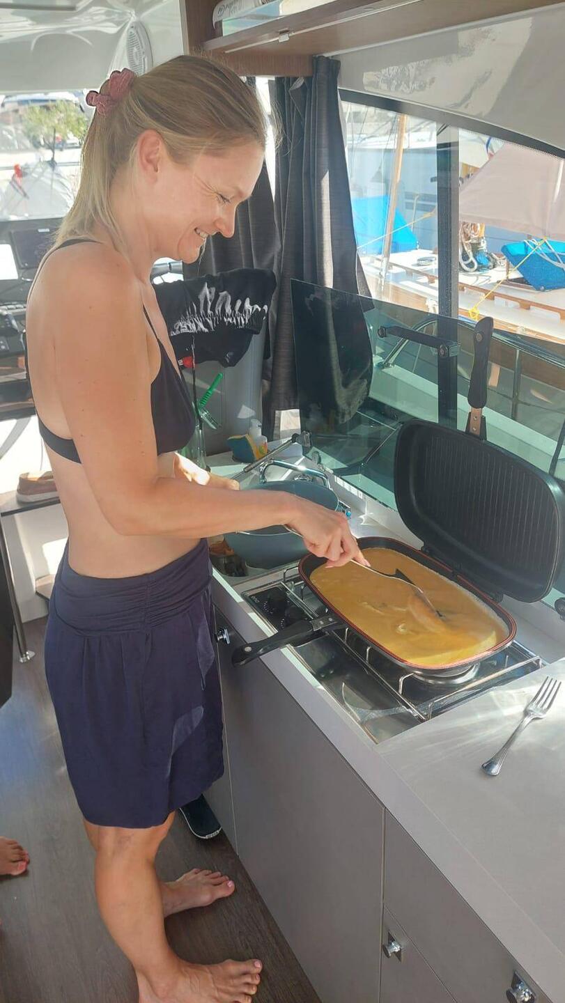 Rührei an Bord 🍳