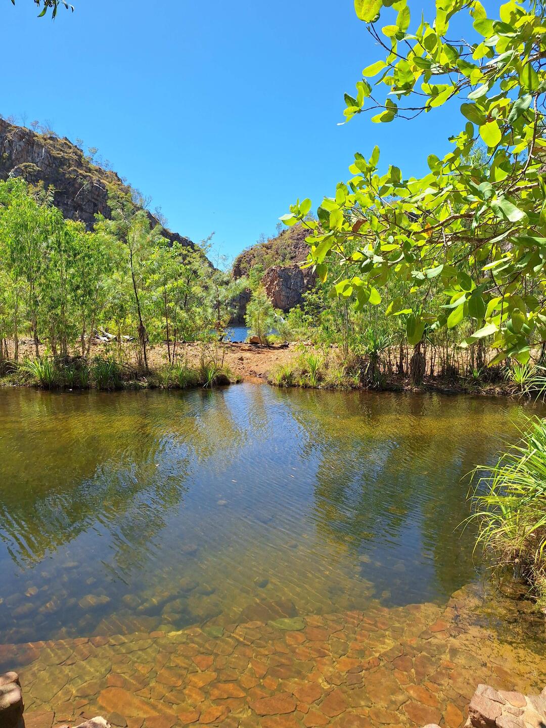 Lower pool