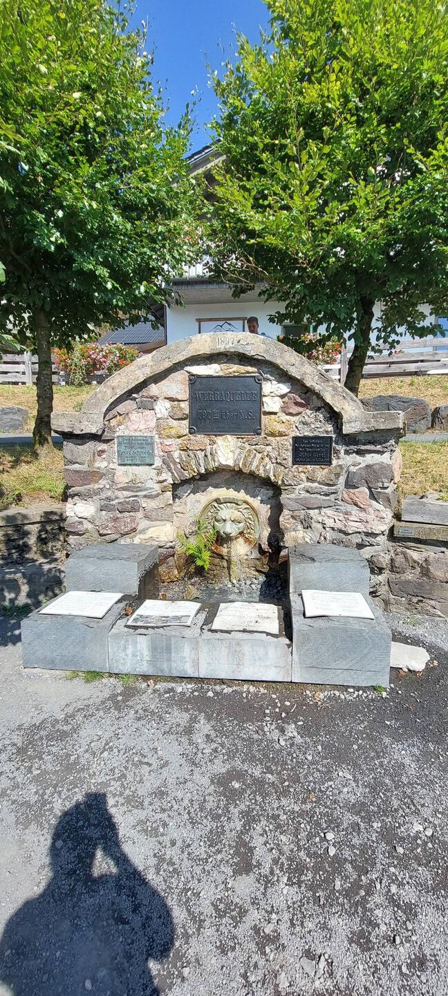 Werra-Quelle bei Fehrenbach