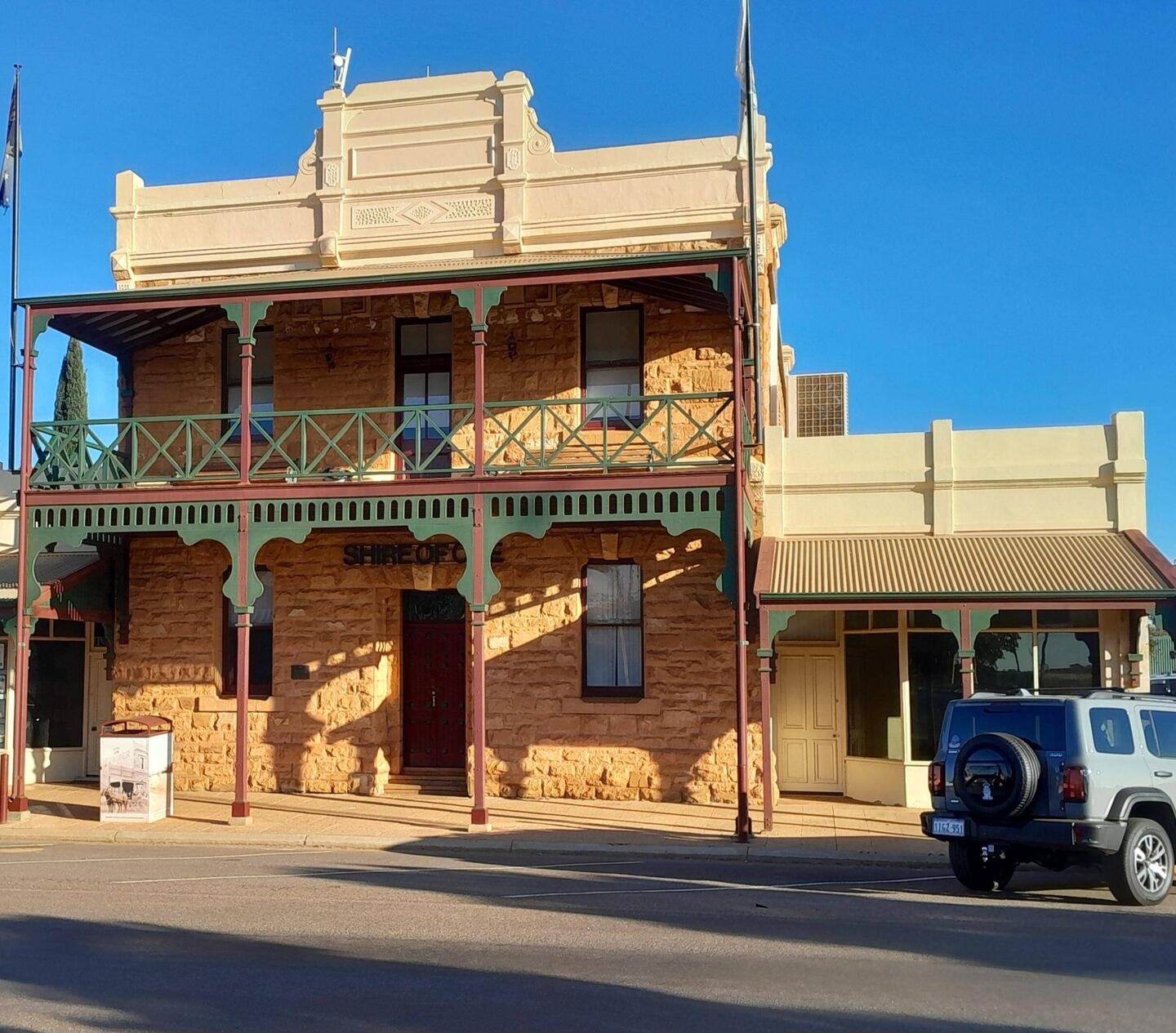 Buildings in the old gold town of Cue