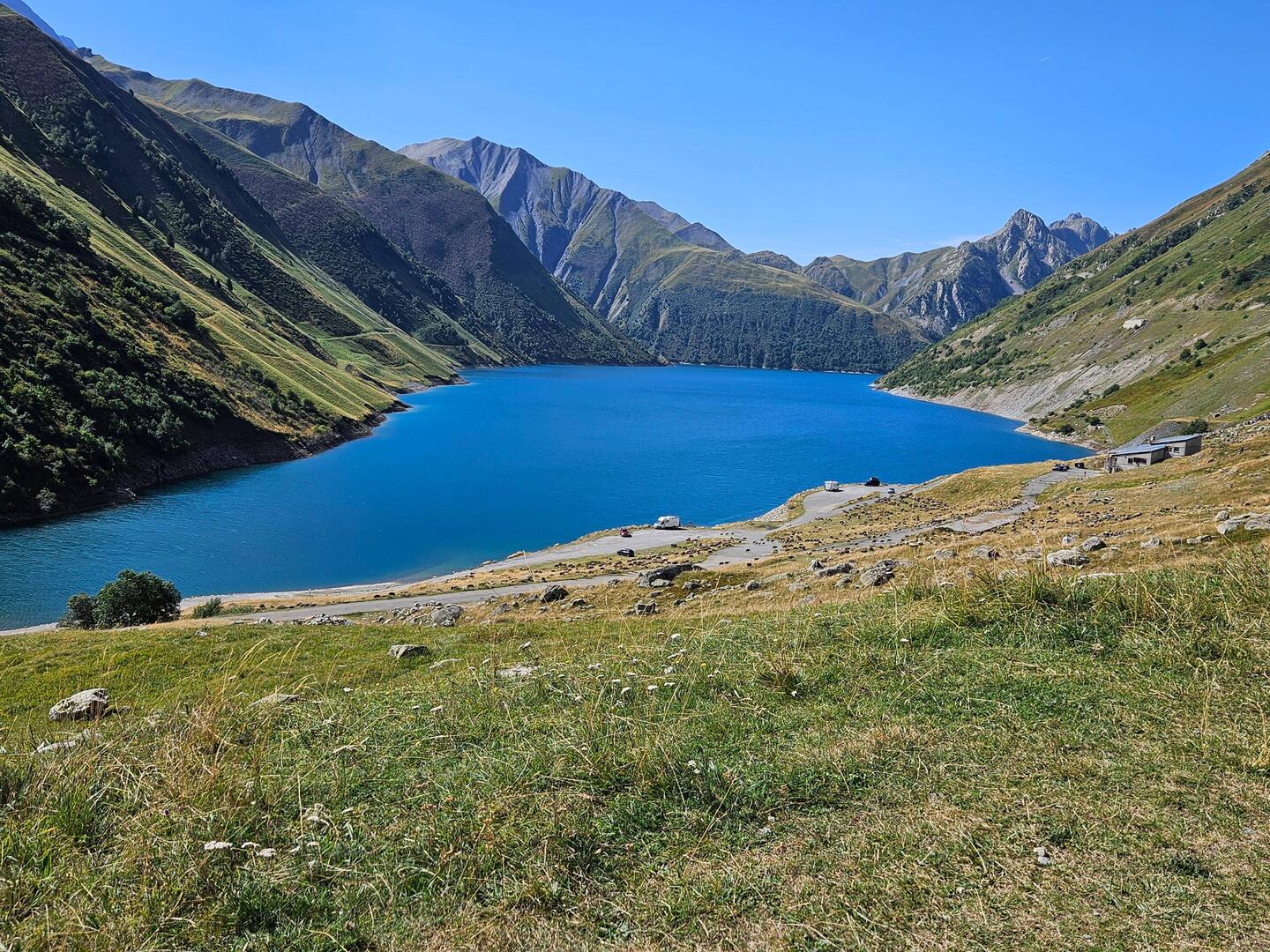 Wie im Bilder Buch Lac de Grand Maison