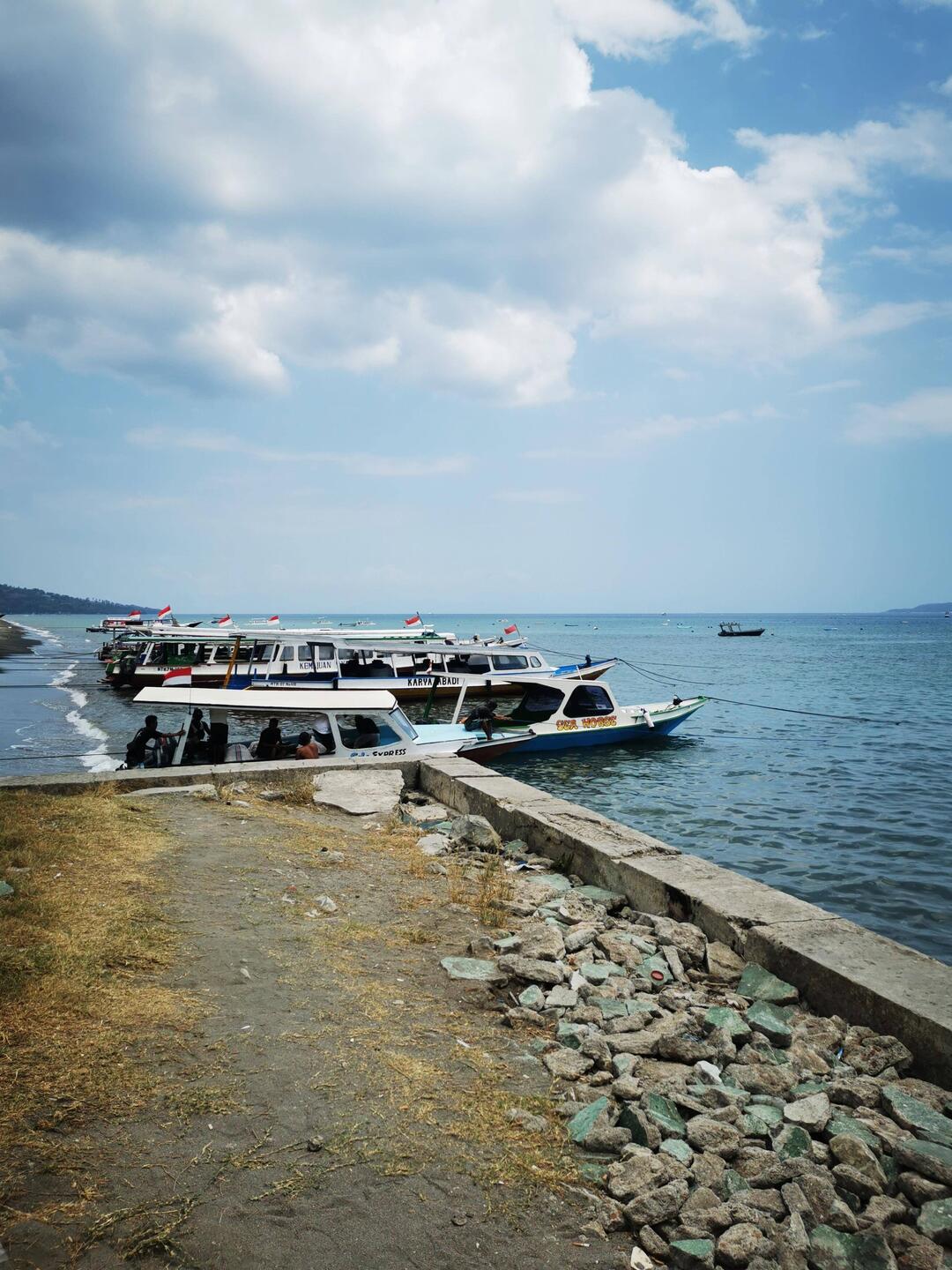 Heute Überfahrt von Lombok nach Nusa Lembongan 🏝️