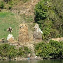 Albanian haystacks