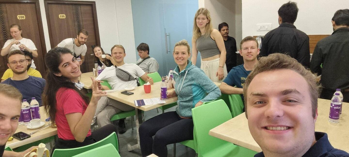 Warten auf den neuen Reiseplan