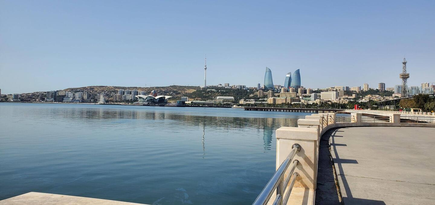 Beautiful city of Baku.