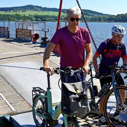 Weiterfahrt mit den Pedelecs