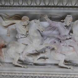 Sarcophagus of Alexander the great, 310 bc