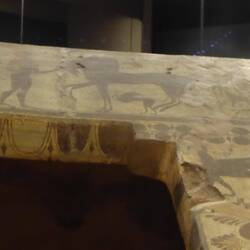 Decorated sarcophagus 6 th century bc