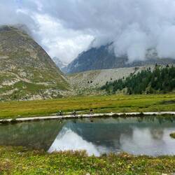 TMB on mountain bikes