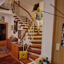 Bezig met opruimen voor het vertrek