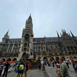 Munich, marianplatz, glockenspiel