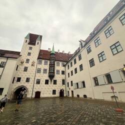 Cool building with a passage through it