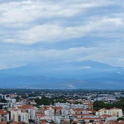 Der Canigou, 2.784 Meter hoch