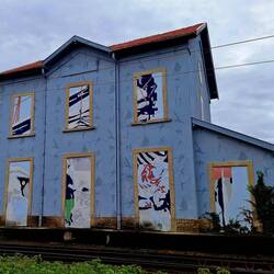 Alter Bahnhof in Meryiez bei Lyon