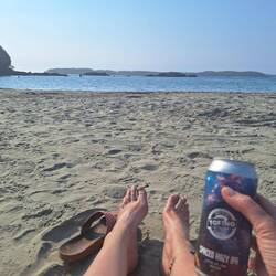 Verdientes Tofino- Bier nach faulem Tag