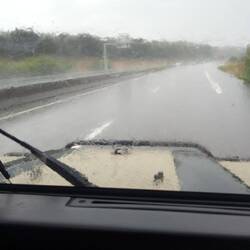 Der Regen hat uns eingeholt