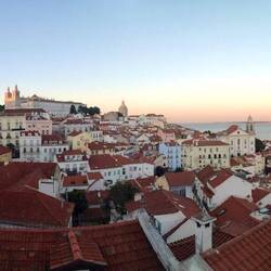 Widok z Miradoru w dzień