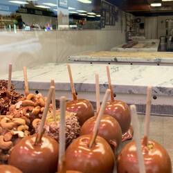 Carmel covered apples