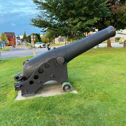We've walked past 3 cannons for days. Interestingly they are tied to the Gulf of Mexico
