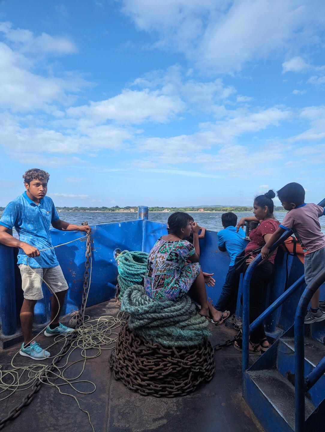 The ferry to Ometepe