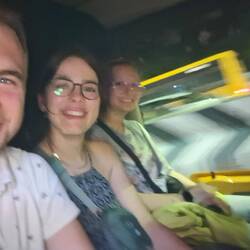 Auf dem Weg zum Restaurant