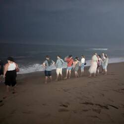 Erstes mal am Meer (Golf von Bengalen)