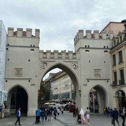 Karlstor in Munich (called Neuhauser Tor until 1791