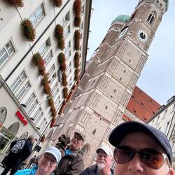 Munich Cathedral and the fab 4