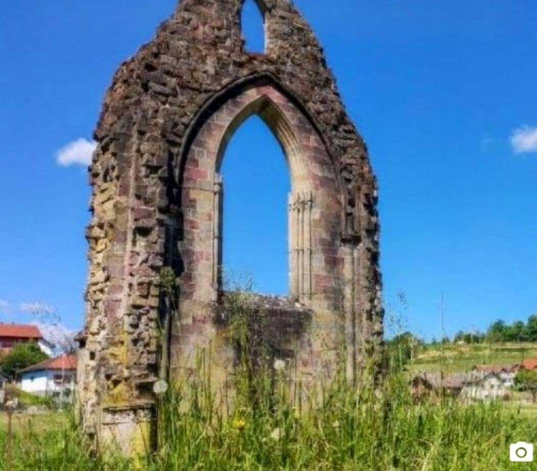 Only remains of Virgin Mary Chapel built 1192!