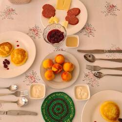 One of a number of fabulous breakfasts