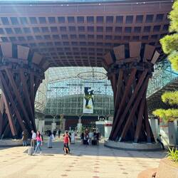 Kanazawa station entrance