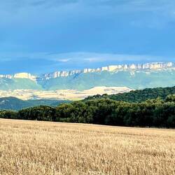 Cool mountains in the distance