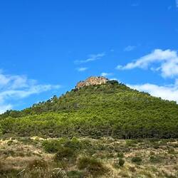 Church on top of the mountain, wouldn't want to walk to church 😫