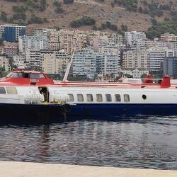 Das Tragflächenboot