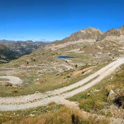 The road from Italy. I can't believe the truck going down that road.