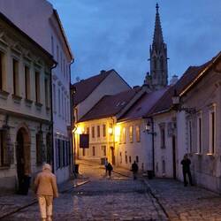 Oude straatjes in de binnenstad