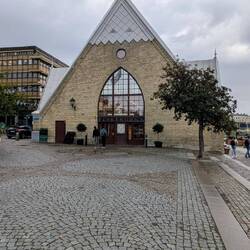Feskekörka - Indoorfischmarkt und heute Meeresfrüchte Fressmeile.