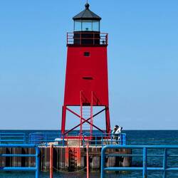 Charlevoix South Pier Light Station 1914