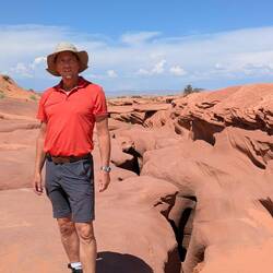 So sieht der Canyon von oben aus.