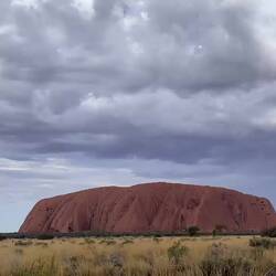 Farbenspiele am Uluru