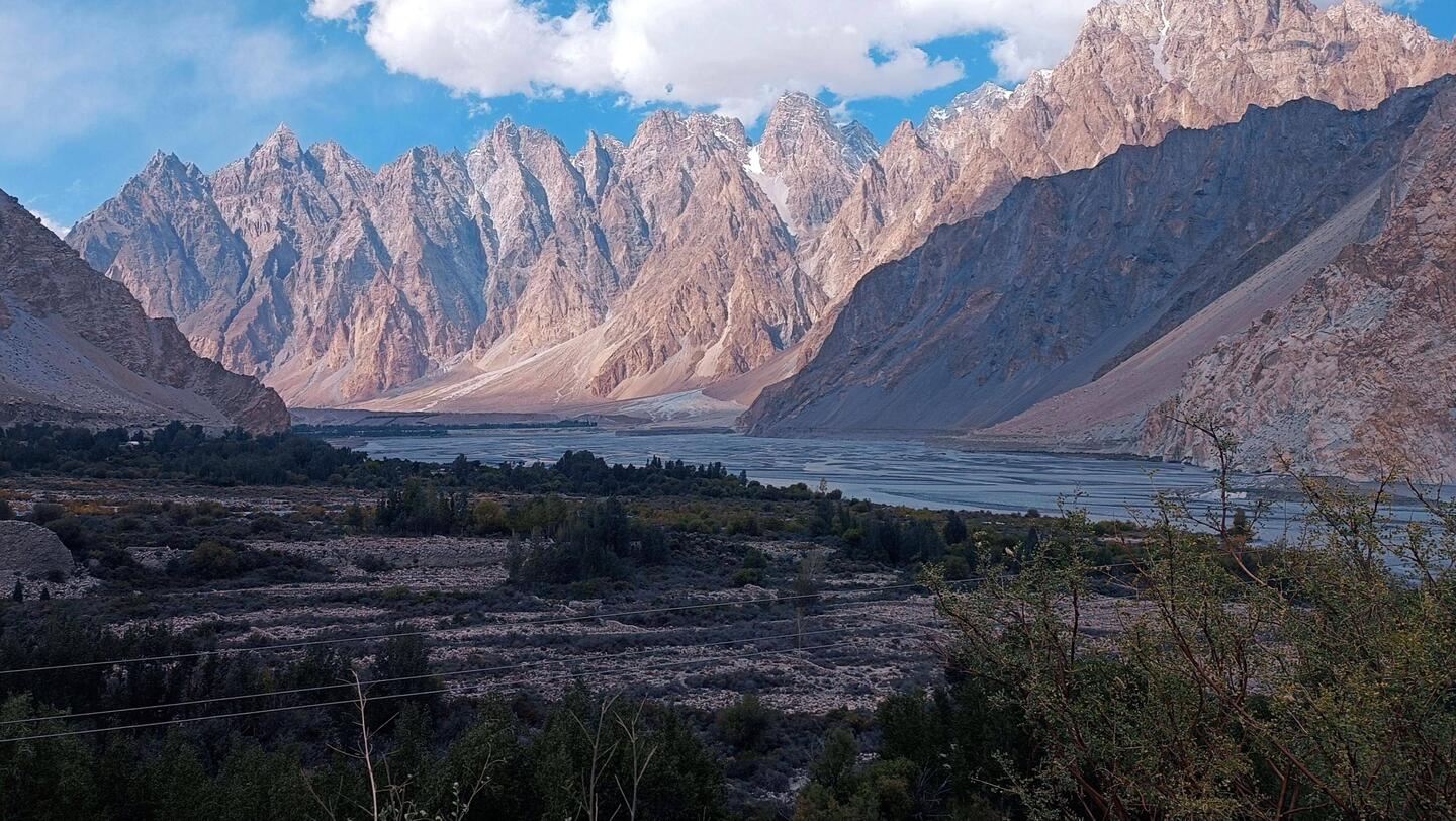 Blick auf Passu