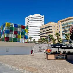 Centre Pompidu und das Hard Rock Cafe
