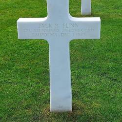The first grave that was laid