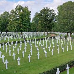 View of the cemetery from the chapel