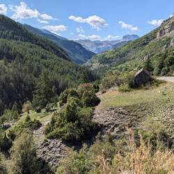On the way to the Col de la Cayolle