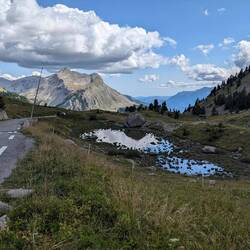 Looking south from the Col de la Cayolle