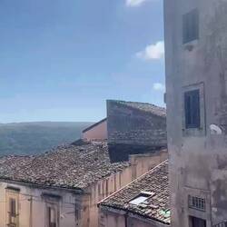 View from Ragusa including the high town