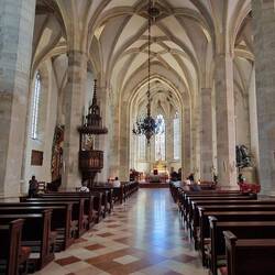 Interieur van de Martinikerk